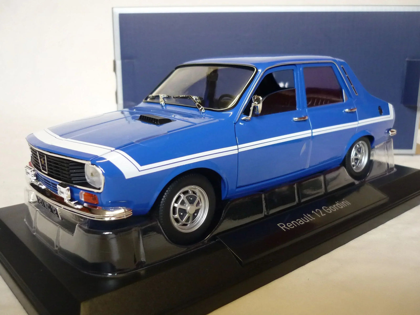 NOREV RENAULT 12 GORDINI 1971 Blue/White 1:18