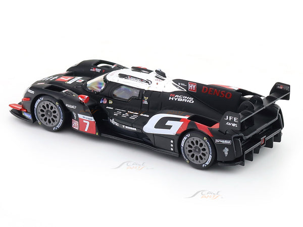 Bburago 1:43Toyota GR010 Hybrid #7 Gazoo Racing WEC 2024 Scale Diecast Model Car | Racing Collectible