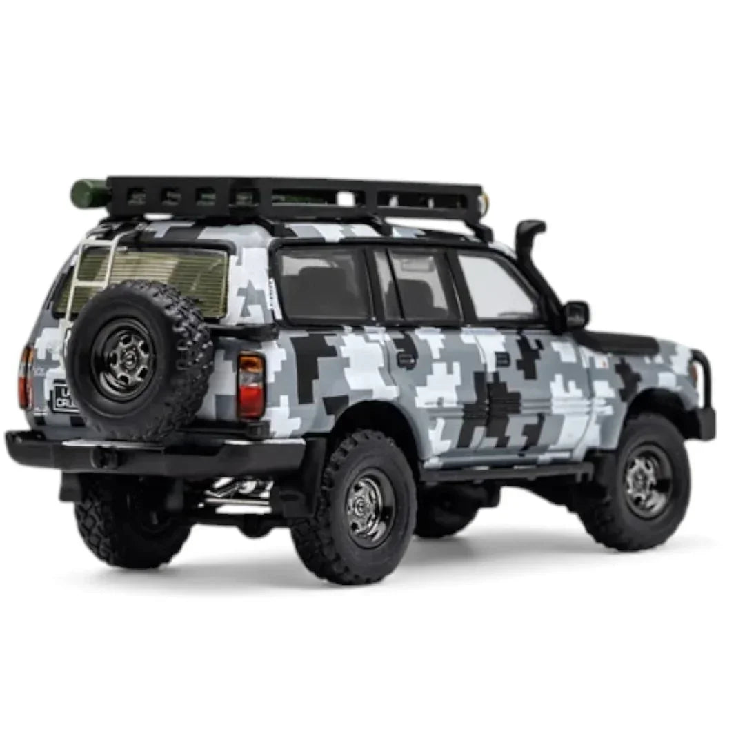 GCD 182 1:64 Toyota Land Cruiser 80 – LHD KS-014-182 | Digital Camo Off-Road Edition