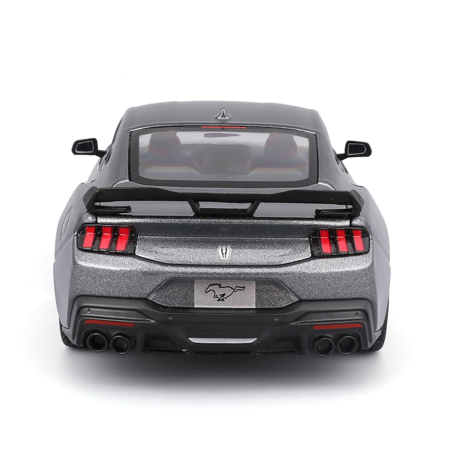 Maisto 2024 Ford Mustang Dark Horse 1:24 Die-Cast Model Car | Collector's Collection | Metallic Grey