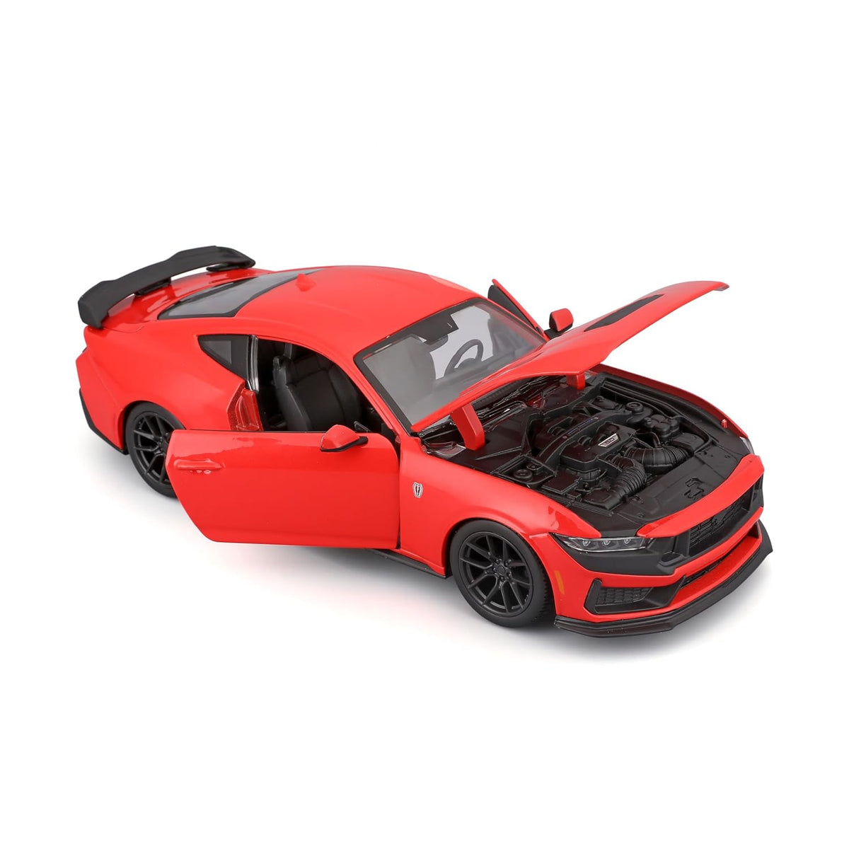 Maisto 2024 Ford Mustang Dark Horse 1:24 Die-Cast Model Car | Collector's Collection | Red