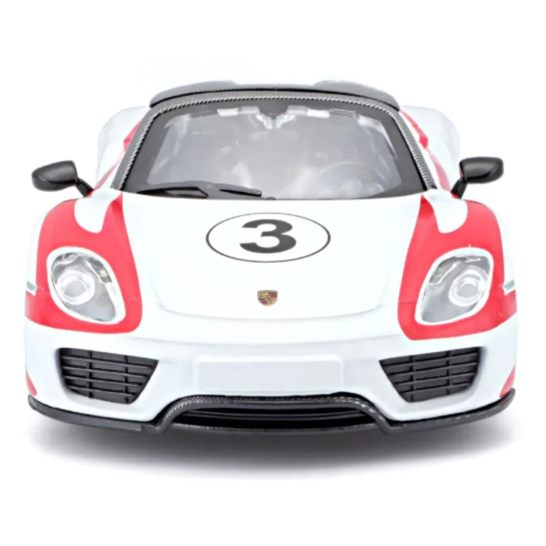 Bburago 1:24 W/B Race Porsche 918 Weissach Car Toy