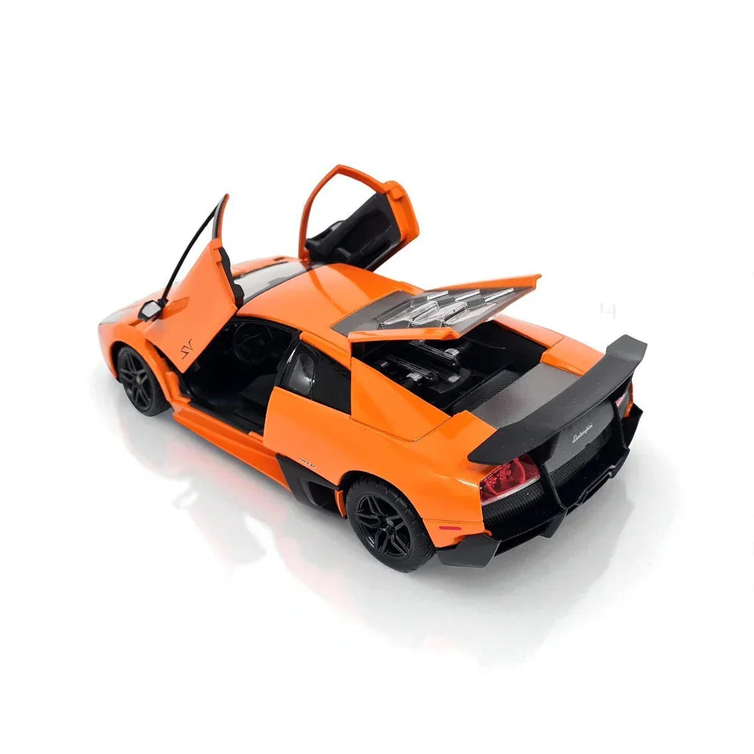 Rastar 1:24 Lamborghini Murcielago LP 670-4 SV Die-Cast Car Model-Orange (39300)