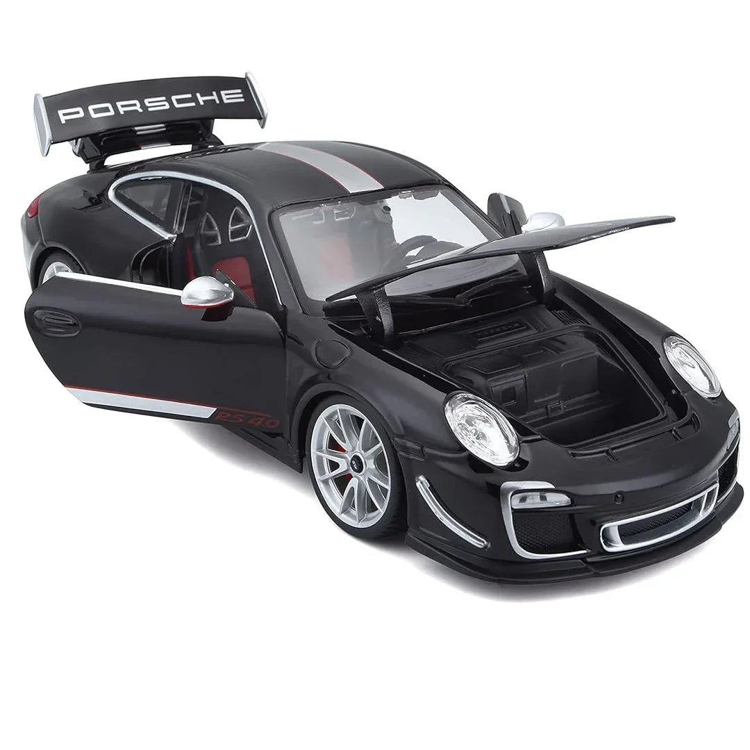 Bburago 1:18 Porsche 911 GT3 – Black Diecast Model Car