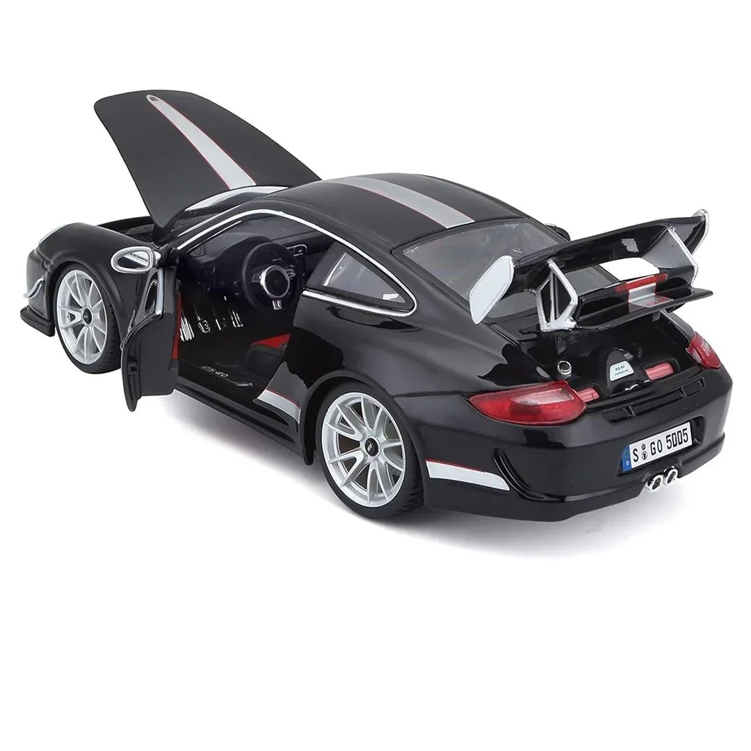Bburago 1:18 Porsche 911 GT3 – Black Diecast Model Car