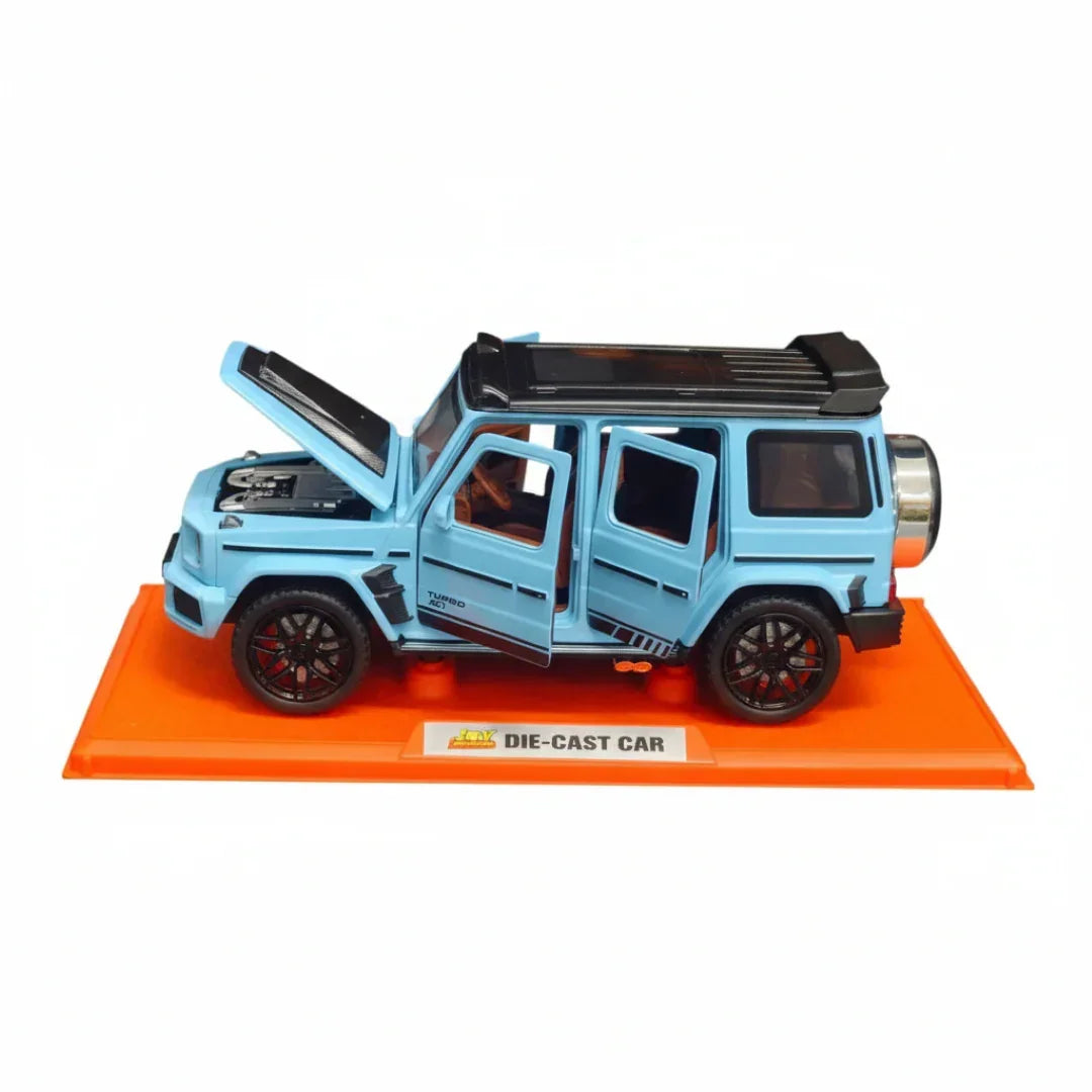 Joy Junction 1:24 Turbo VB SUV Diecast Car Model – Opening Doors, Lights, Sound & Pull-Back Action (3 Variants | JJ270)