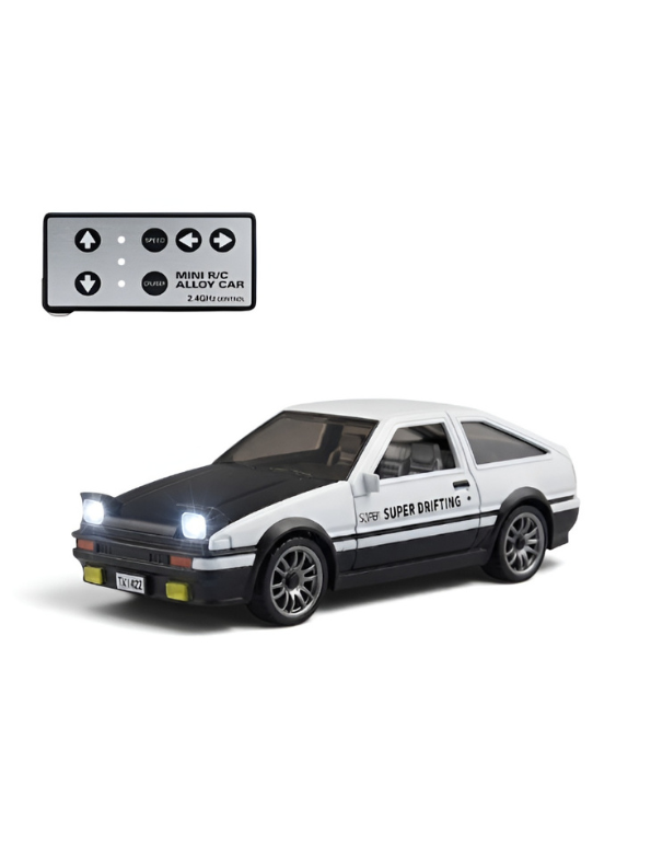 Mini 1:64 Alloy RC Drifting Car for kids and adults