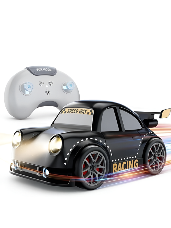 Mini RC Drift Racing Car with LED Headlights with Drifting Action