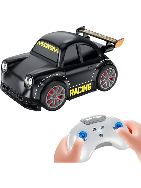 Mini RC Drift Racing Car with LED Headlights with Drifting Action
