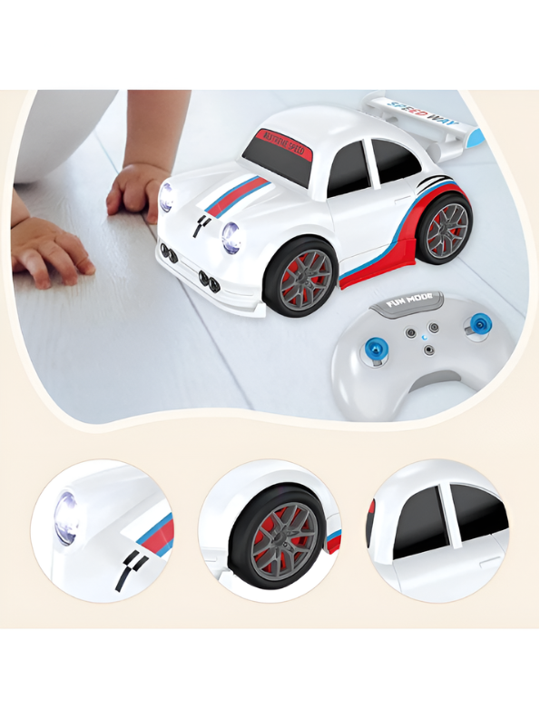 Mini RC Drift Racing Car with LED Headlights for kids and adults