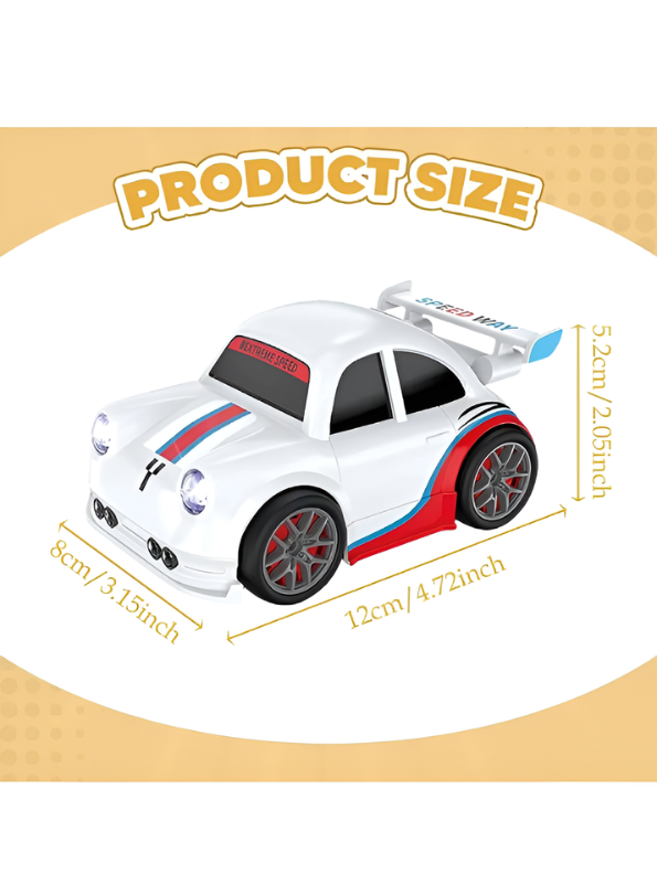 Mini RC Drift Racing Car with LED Headlights for kids and adults