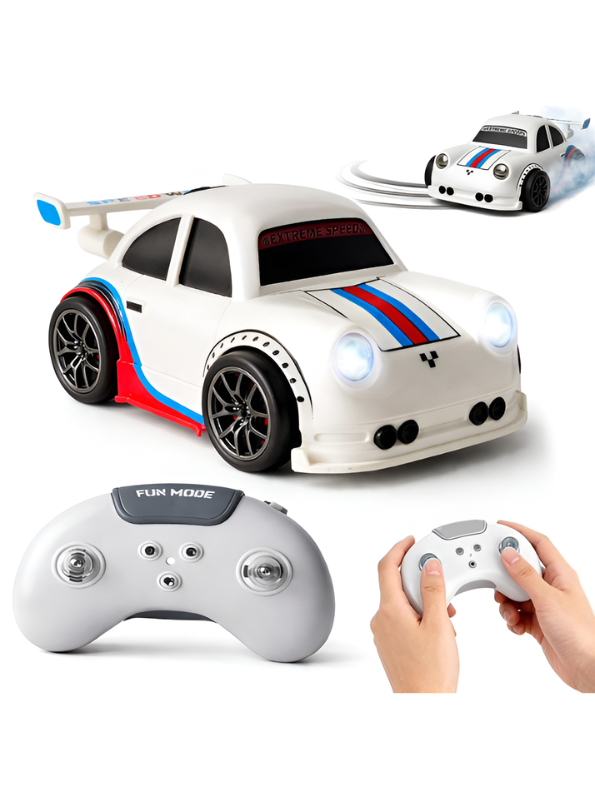 Mini RC Drift Racing Car with LED Headlights for kids and adults