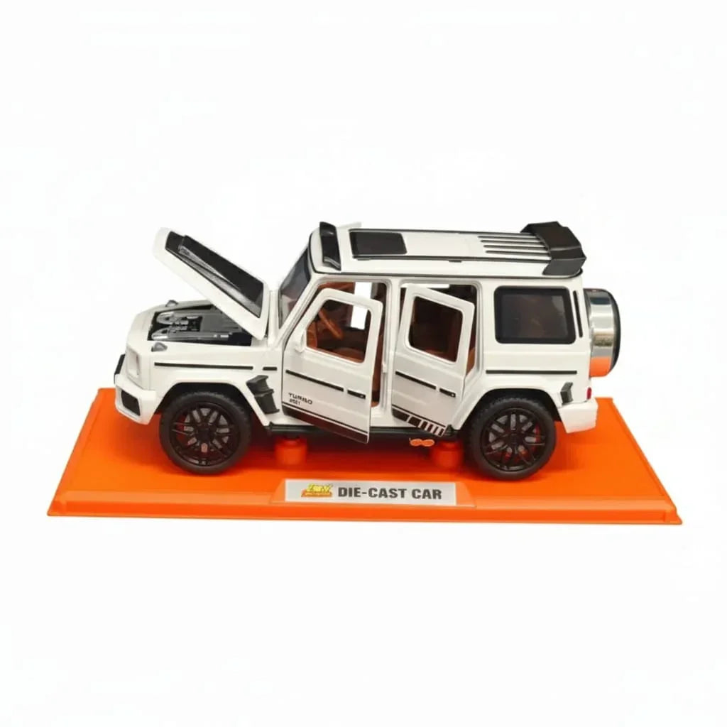 Joy Junction 1:24 Turbo VB SUV Diecast Car Model – Opening Doors, Lights, Sound & Pull-Back Action (3 Variants | JJ270)