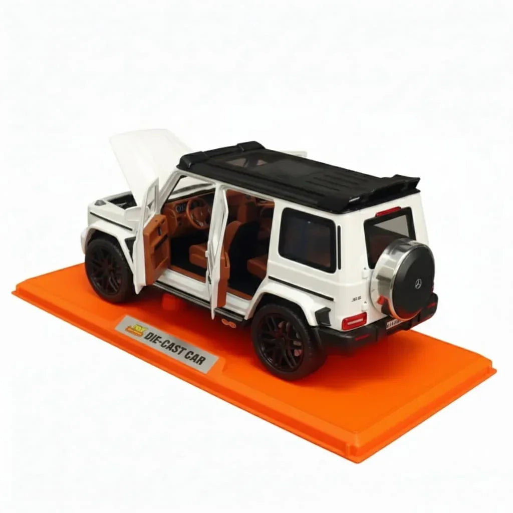 Joy Junction 1:24 Turbo VB SUV Diecast Car Model – Opening Doors, Lights, Sound & Pull-Back Action (3 Variants | JJ270)