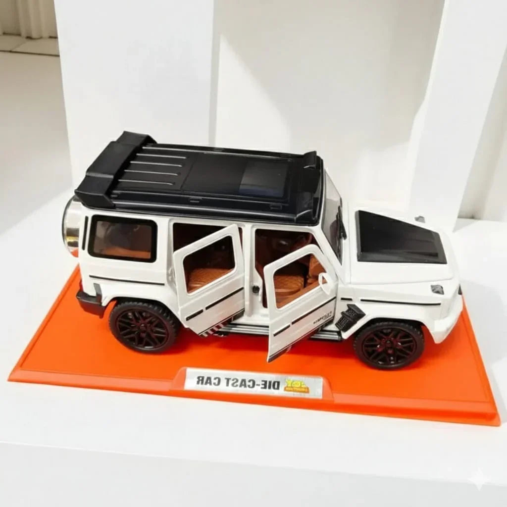 Joy Junction 1:24 Turbo VB SUV Diecast Car Model – Opening Doors, Lights, Sound & Pull-Back Action (3 Variants | JJ270)