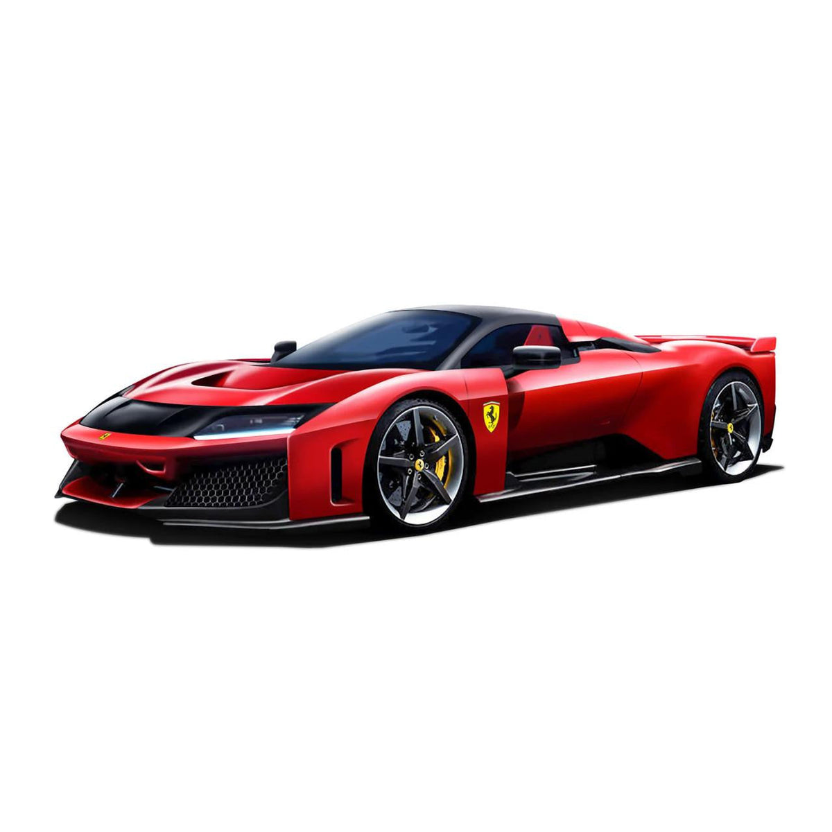 Bburago Signature Series 1:18 Ferrari F80 Die-Cast Model Car – Premium Hypercar Collectible