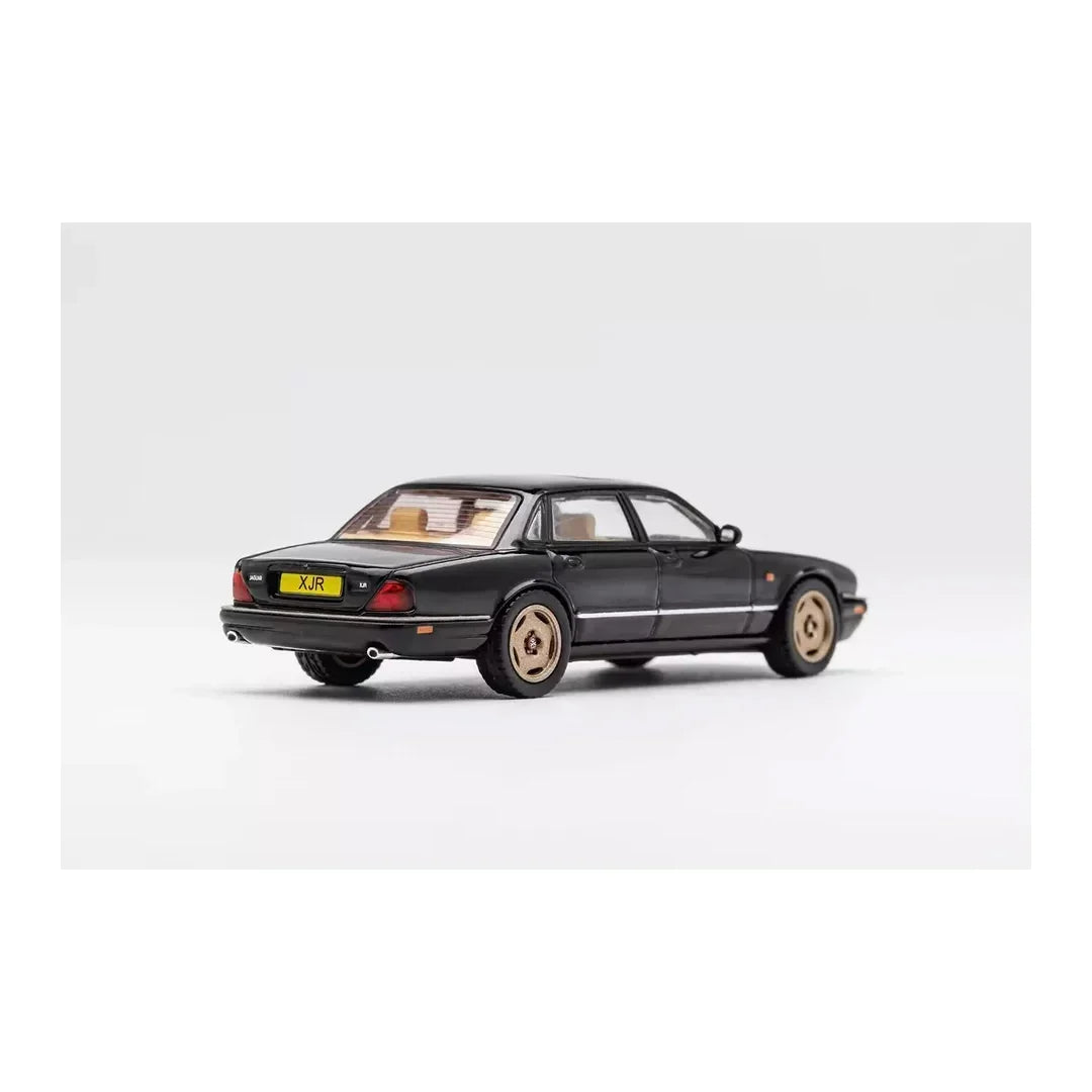 GCD 1:64 Jaguar XJ (X300) Black Diecast Model Car | Premium Classic Luxury Sedan Miniature