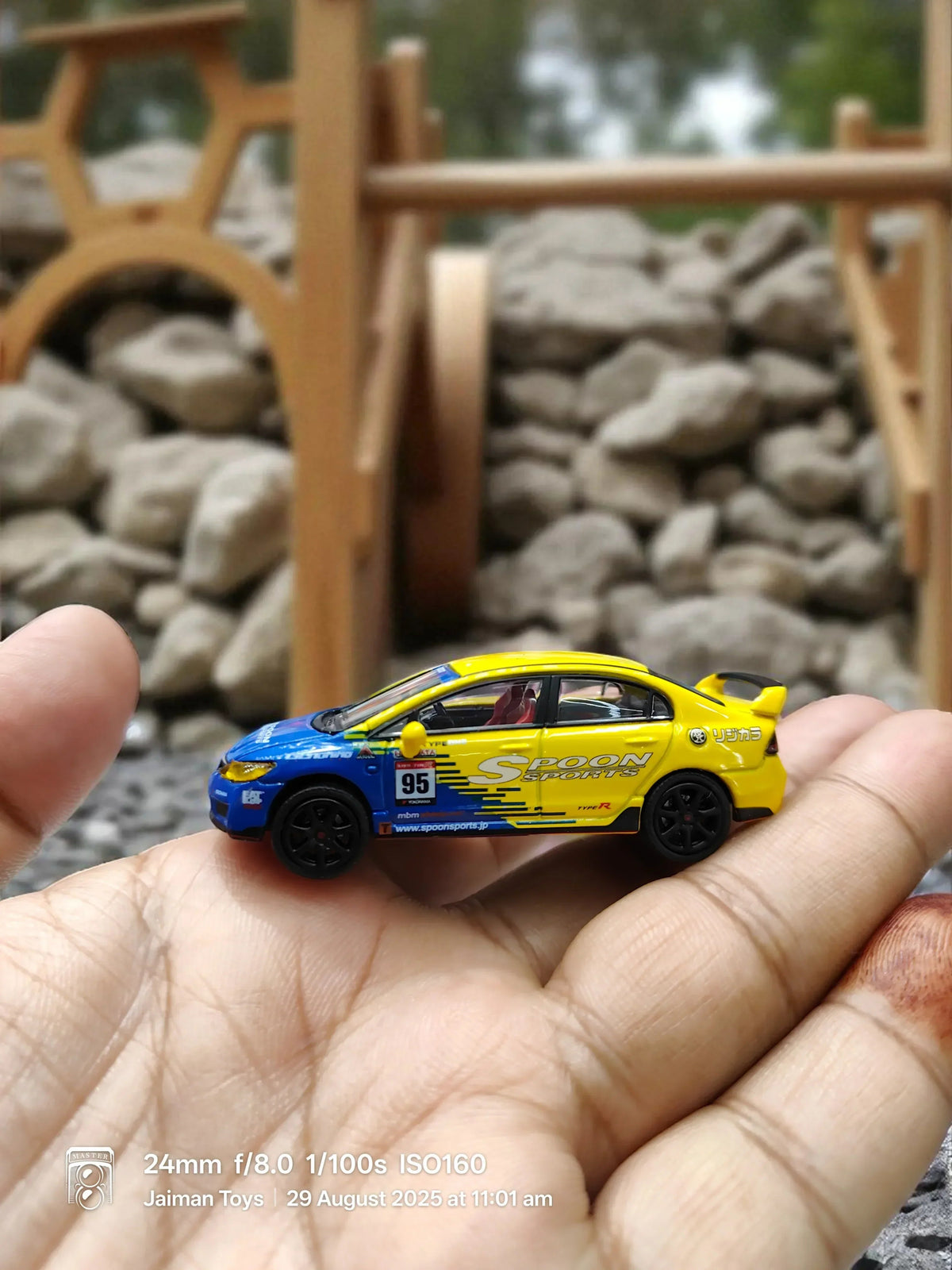 Shadow 1:64 Honda Civic FD2 Spoon Type R 2007 (RHD) LL-021-163 | Diecast Collectible Car Model
