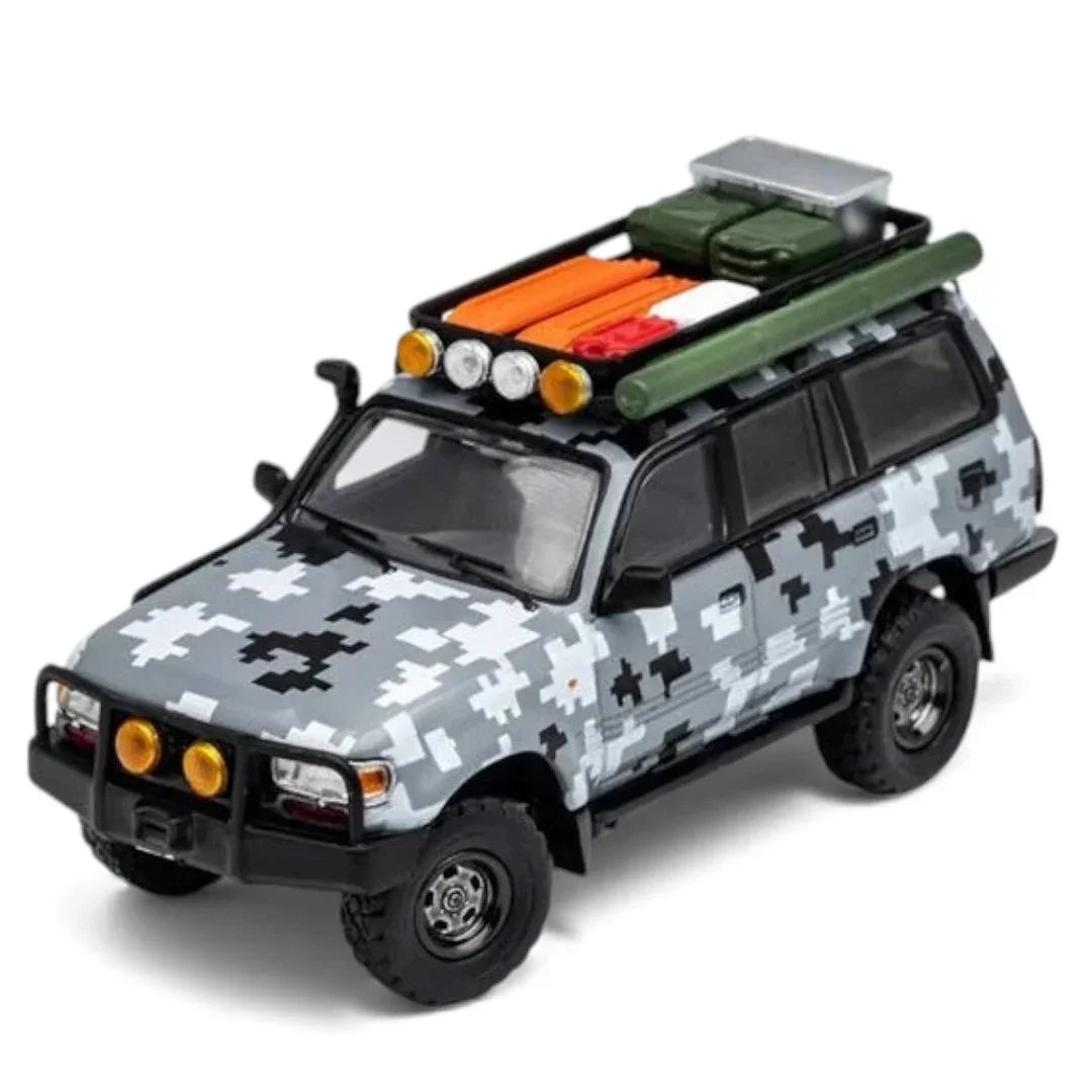 GCD 182 1:64 Toyota Land Cruiser 80 – LHD KS-014-182 | Digital Camo Off-Road Edition