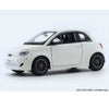 2023 Fiat 500e White 1:24 Scale Diecast Model Car by Bburago – Official Licensed Collectible