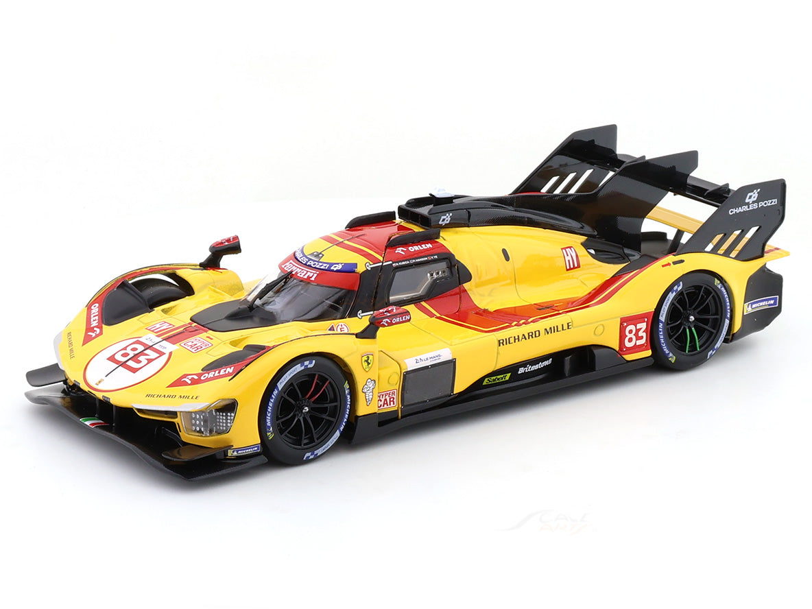 Bburago Ferrari 499P #83 Le Mans Hypercar 1:43 Die-Cast Model Car | Racing Series Collectible