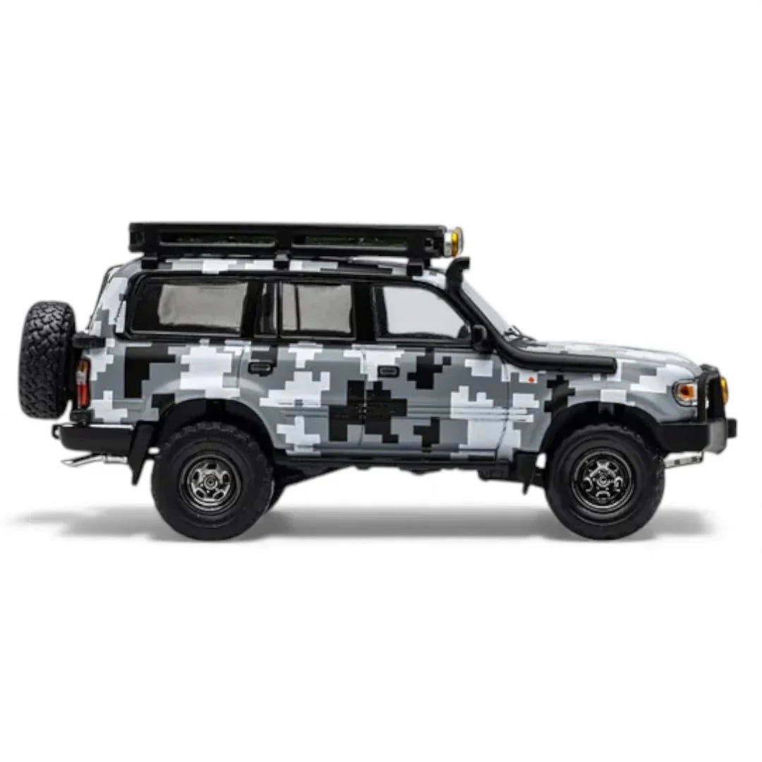 GCD 182 1:64 Toyota Land Cruiser 80 – LHD KS-014-182 | Digital Camo Off-Road Edition