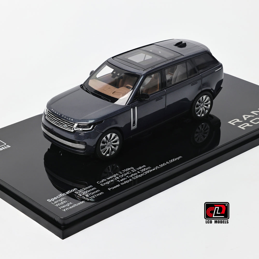 LCD Models 1:43 Land Rover Range Rover SV Die-Cast Model Car | Premium Collectible SUV Model |