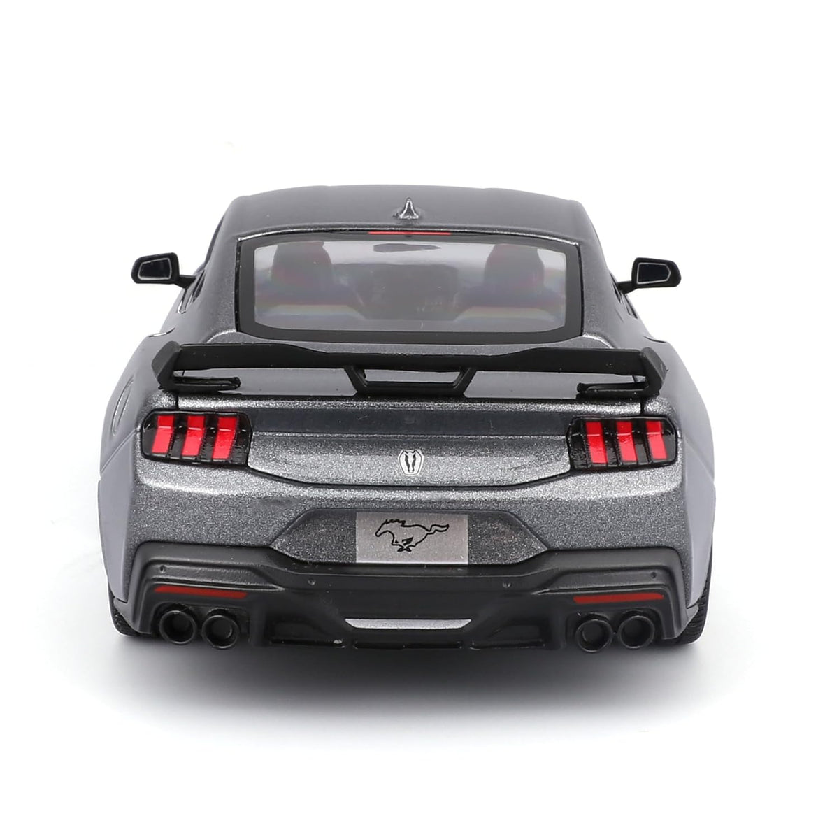 Maisto 2024 Ford Mustang Dark Horse 1:24 Die-Cast Model Car | Collector's Collection | Metallic Grey