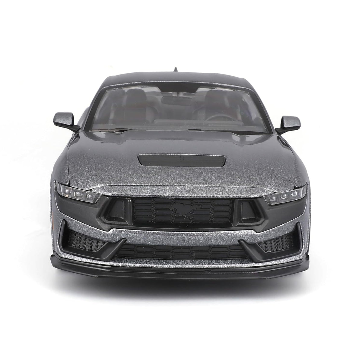 Maisto 2024 Ford Mustang Dark Horse 1:24 Die-Cast Model Car | Collector's Collection | Metallic Grey