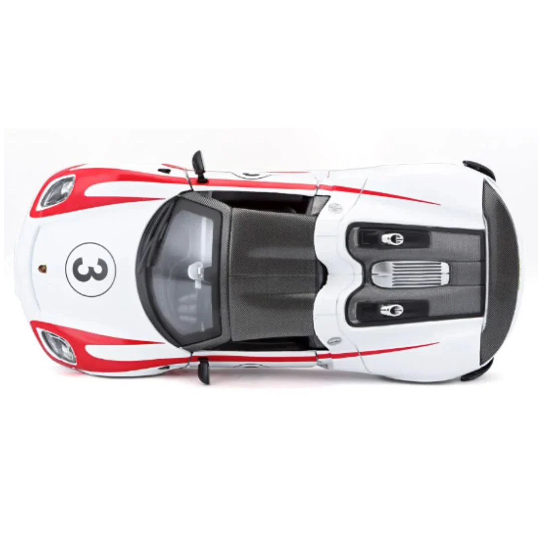 Bburago 1:24 W/B Race Porsche 918 Weissach Car Toy