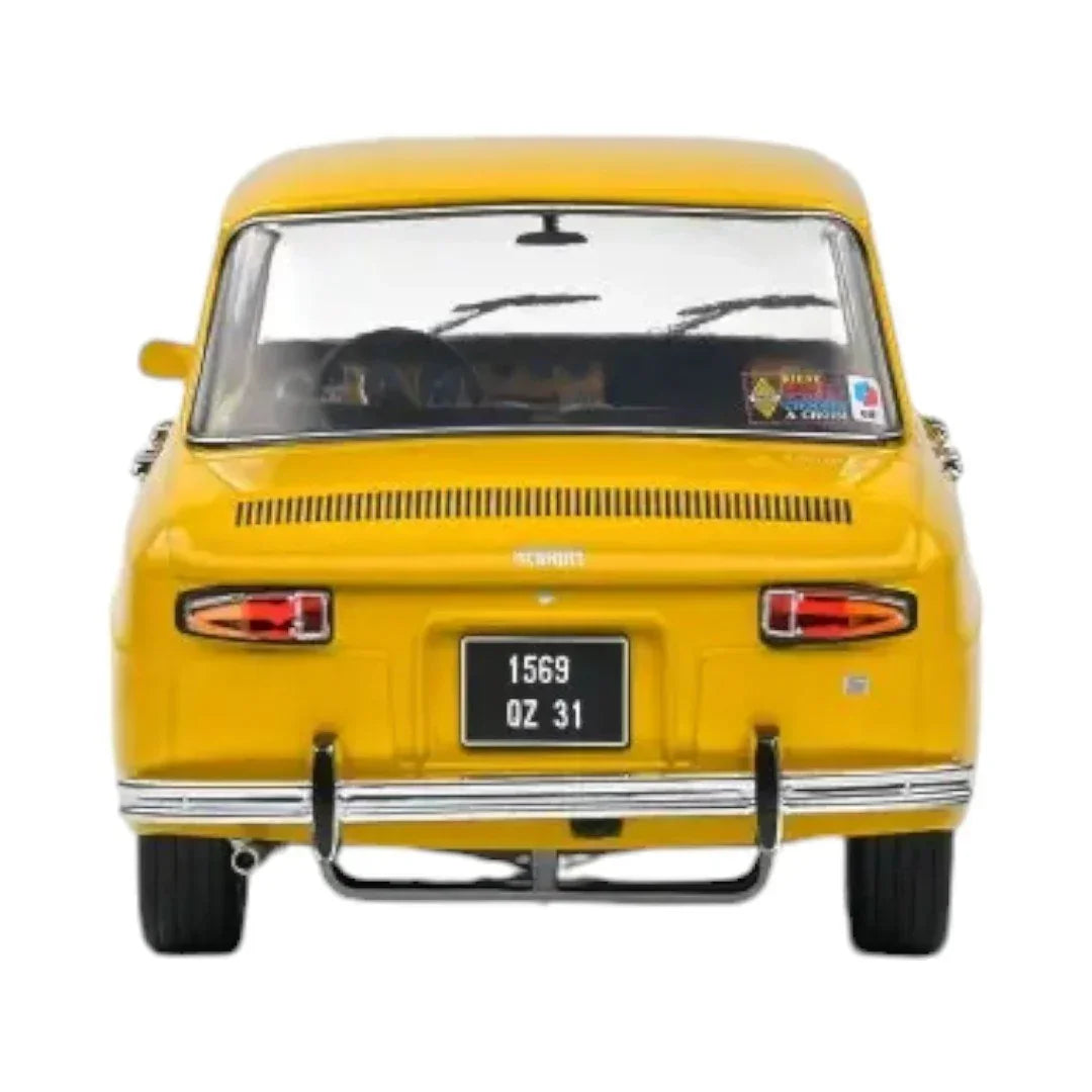 Solido! Renault 8S Jaune 1968 1/18 SOLIDO Diecast Car Model - S1803609