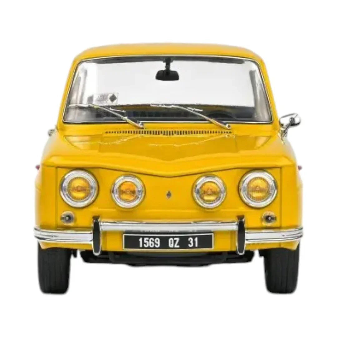 Solido! Renault 8S Jaune 1968 1/18 SOLIDO Diecast Car Model - S1803609