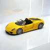 Welly 1:24 Porsche 918 Spyder Die-Cast Model – Yellow | Openable Doors (24055)