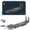HUINA TOYS 1:18 RC Semi-Trailer Flatbed for 770S Heavy Duty Tractor Truck | Remote Control Construction Truck Accessory