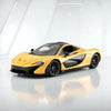 Rastar 1:24 McLaren P1 Die-Cast Model – Yellow | Openable Doors (56700)