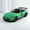 Joy Junction 1:24 Mercedes AMG GT2 PRO Die-Cast Car Model – Green Finish | Openable Doors, Pull-Back Action, Lights & Sound (JJ271)