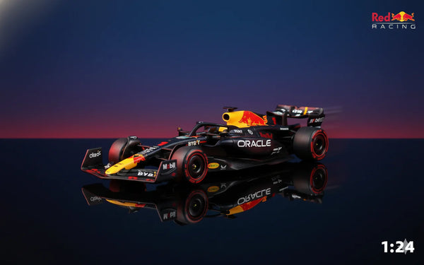 Bburago 1:24 Oracle Red Bull Racing RB20 F1 2024 Diecast Model Car | Max Verstappen MV1 & Sergio Perez SP11 Race Collection