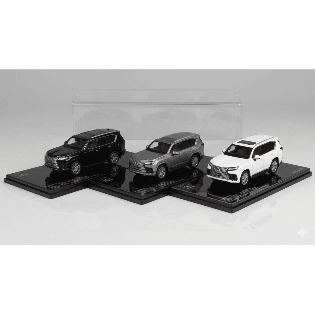 LCD Models 1:43 Lexus LX600 SUV 2024 Die-Cast Model Car | Premium Collectible SUV Model | 4 Variants