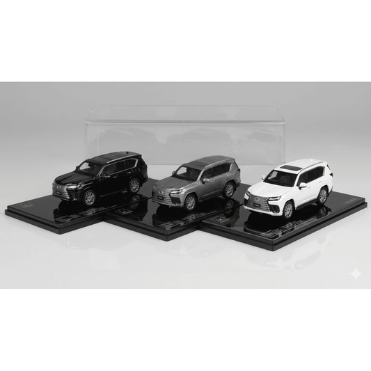 LCD Models 1:43 Lexus LX600 SUV 2024 Die-Cast Model Car | Premium Collectible SUV Model | 4 Variants