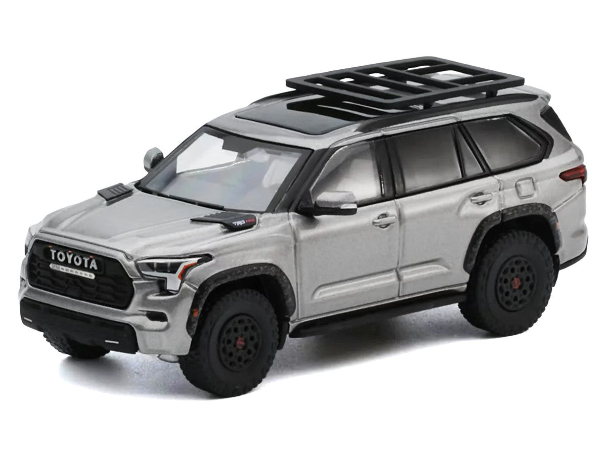 GCD Toyota Sequoia TRD Pro 1:64 Scale Diecast Model Car with Roof Rack | Silver Metallic & Purple Colour Variants