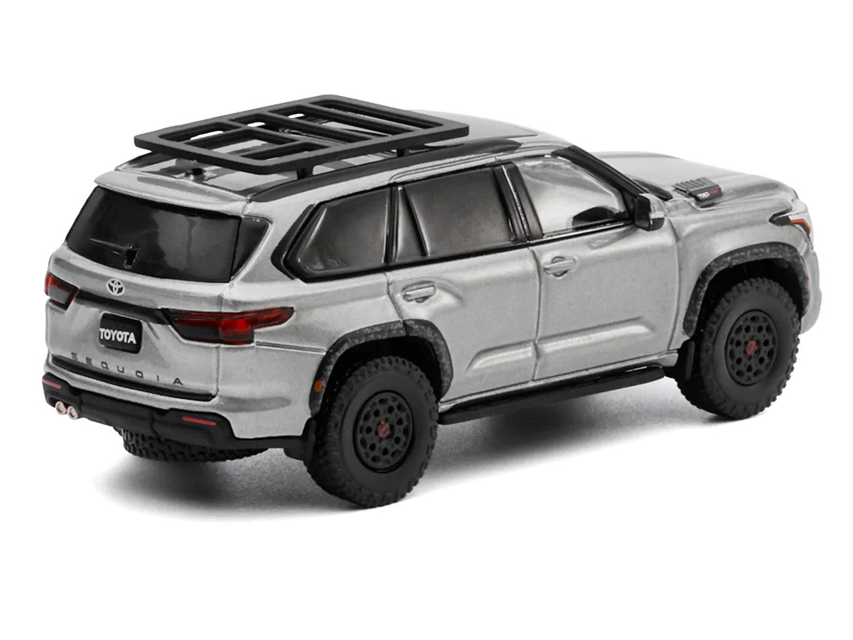 GCD Toyota Sequoia TRD Pro 1:64 Scale Diecast Model Car with Roof Rack | Silver Metallic & Purple Colour Variants