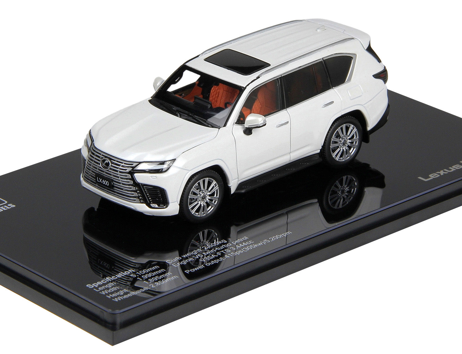 LCD Models 1:43 Lexus LX600 SUV 2024 Die-Cast Model Car | Premium Collectible SUV Model | 4 Variants