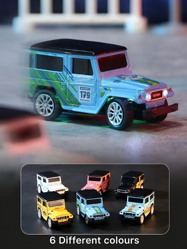 Mini 1:64 Scale RC Off-Road Toy Car