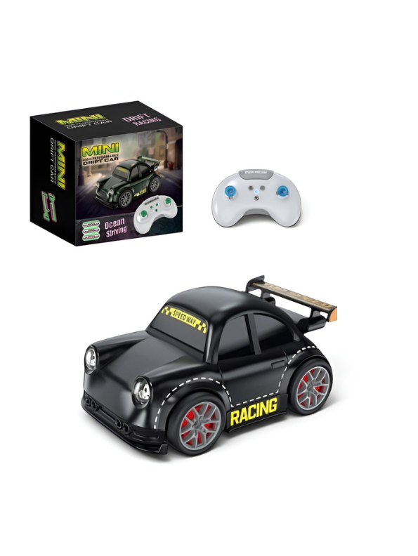 Mini RC Drift Racing Car with LED Headlights for kids and adults