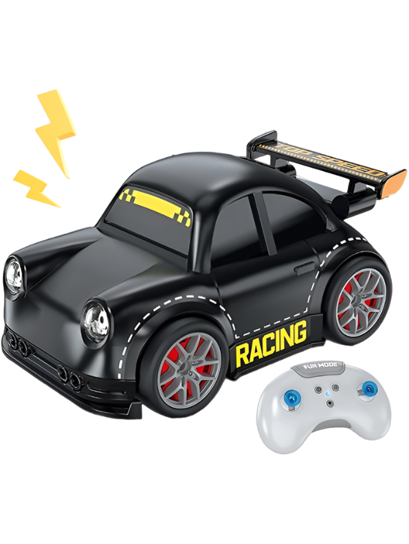 Mini RC Drift Racing Car with LED Headlights with Drifting Action