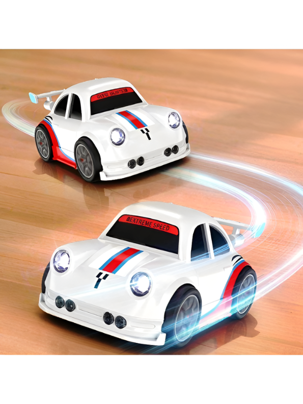 Mini RC Drift Racing Car with LED Headlights for kids and adults