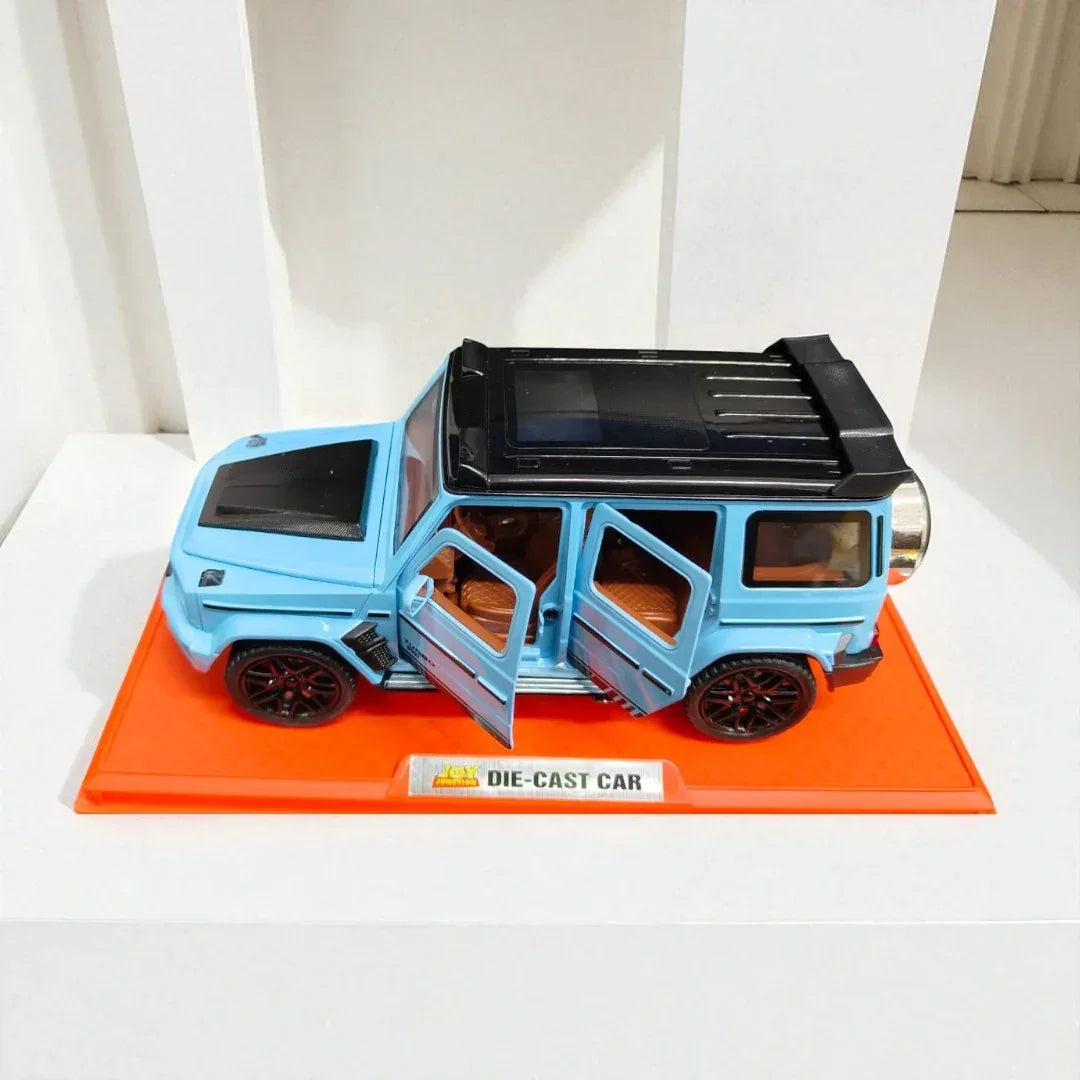 Joy Junction 1:24 Turbo VB SUV Diecast Car Model – Opening Doors, Lights, Sound & Pull-Back Action (3 Variants | JJ270)