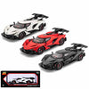 Joy Junction Apollo IE Smoke 1:24 Scale Die-Cast Hypercar Model with Sound & Light – Pull Back Metal Sports Car Toy for Collectors