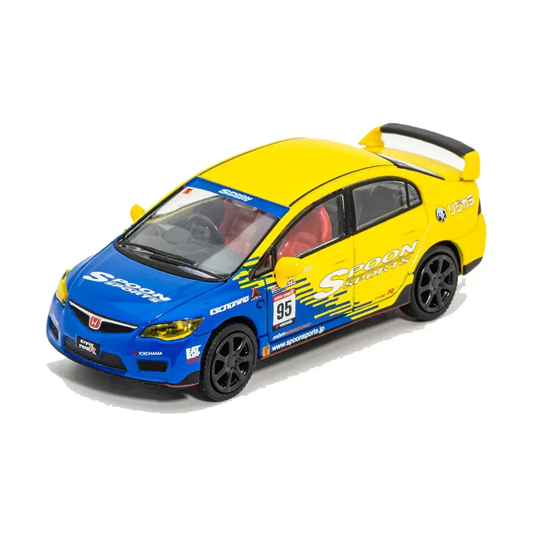 Shadow 1:64 Honda Civic FD2 Spoon Type R 2007  (RHD) LL-021-163 | Diecast Collectible Car Model