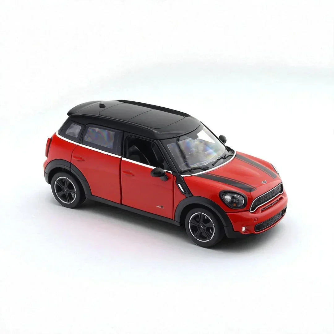 Rastar 1:24 Mini Cooper S Countryman  Die-Cast Model Car -Red (56400)